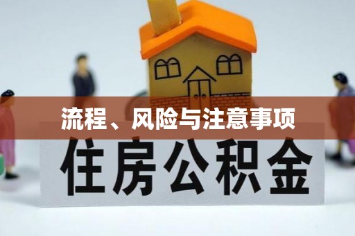 余干流程、风险与注意事项